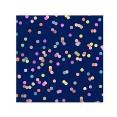 Playful Confetti Small Satin Scarf (square) by DanaeStudio