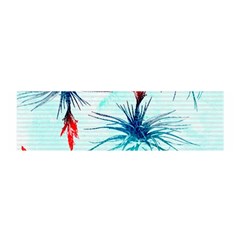 Tillansia Flowers Pattern Satin Scarf (oblong) by DanaeStudio