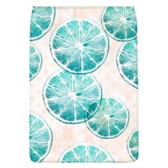 Turquoise Citrus And Dots Flap Covers (l)  by DanaeStudio