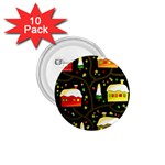 Winter  night  1.75  Buttons (10 pack) Front