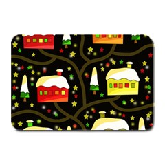 Winter  Night  Plate Mats by Valentinaart