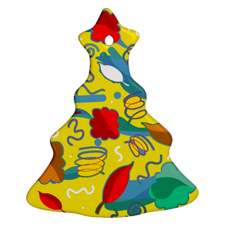 Weather Christmas Tree Ornament (2 Sides)