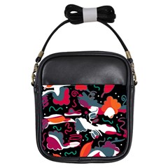 Fly Away  Girls Sling Bags by Valentinaart