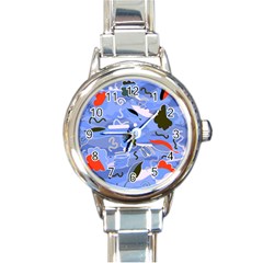 Sea Round Italian Charm Watch