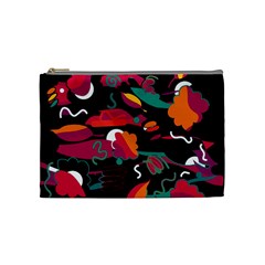 Colorful Abstract Art  Cosmetic Bag (medium)  by Valentinaart