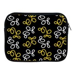 Elegance - yellow Apple iPad 2/3/4 Zipper Cases Front