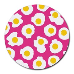 Fried Egg Round Mousepads