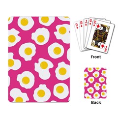 Fried Egg Playing Card