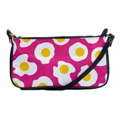 Fried Egg Shoulder Clutch Bags