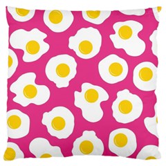 Fried Egg Standard Flano Cushion Case (Two Sides)