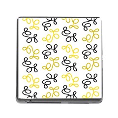 Yellow Elegance Memory Card Reader (square) by Valentinaart