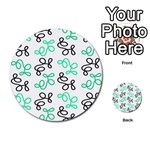 Green elegance Multi-purpose Cards (Round)  Front 37