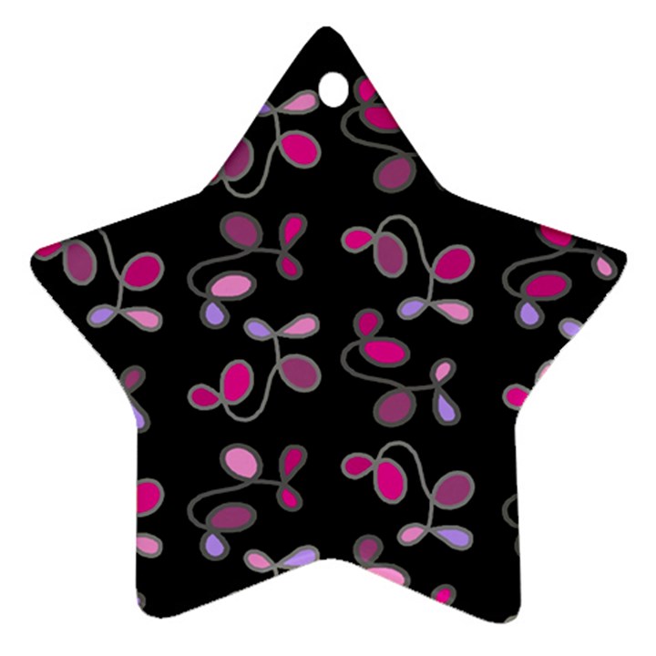 Magenta garden Ornament (Star) 