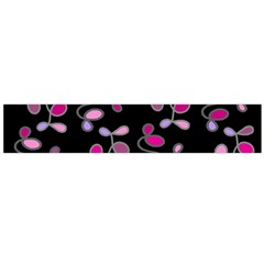 Magenta Garden Flano Scarf (large) by Valentinaart