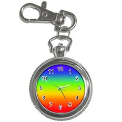 Rainbow Blue Green Pink Orange Key Chain Watches