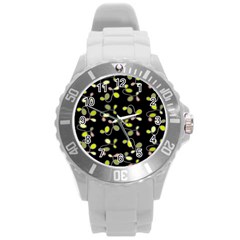 My Beautiful Garden Round Plastic Sport Watch (l) by Valentinaart