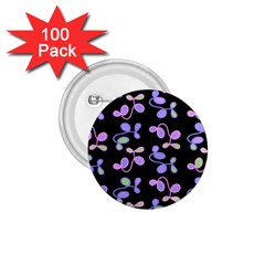 Purple Garden 1 75  Buttons (100 Pack)  by Valentinaart