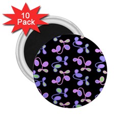 Purple Garden 2 25  Magnets (10 Pack)  by Valentinaart