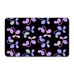 Purple Garden Magnet (rectangular) by Valentinaart