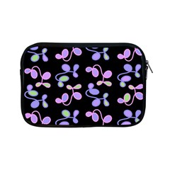 Purple Garden Apple Ipad Mini Zipper Cases by Valentinaart