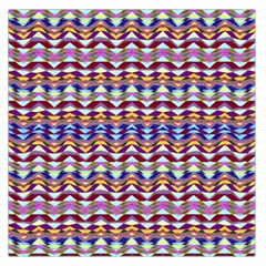 Ethnic Colorful Pattern Large Satin Scarf (square) by dflcprints