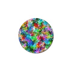 Colorful Strokes                                                                                                                			golf Ball Marker (4 Pack) by LalyLauraFLM