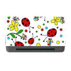 Ladybugs Memory Card Reader With Cf by Valentinaart