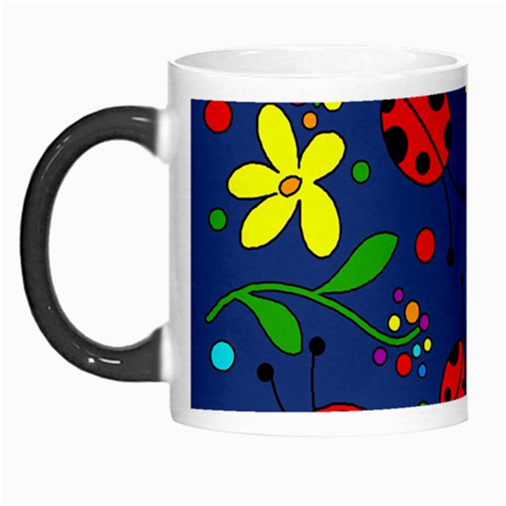 Ladybugs - blue Morph Mugs