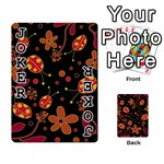 Flowers and ladybugs 2 Playing Cards 54 Designs  Front - Joker1