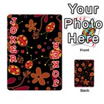 Flowers and ladybugs 2 Playing Cards 54 Designs  Front - Joker2