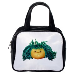 Angry Girl Doll Classic Handbags (one Side) by dflcprints