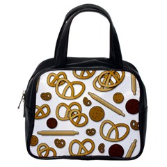 Bakery 3 Classic Handbags (one Side) by Valentinaart