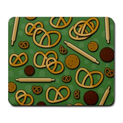 Bakery 4 Large Mousepads by Valentinaart