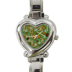 Bakery 4 Heart Italian Charm Watch by Valentinaart