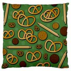 Bakery 4 Large Cushion Case (one Side) by Valentinaart