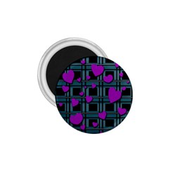 Purple Love 1 75  Magnets by Valentinaart