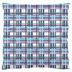 Decorative Plaid Pattern Standard Flano Cushion Case (two Sides) by Valentinaart