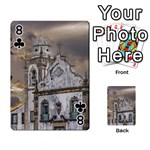 Exterior Facade Antique Colonial Church Olinda Brazil Playing Cards 54 Designs  Front - Club8