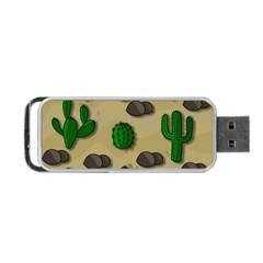 Cactuses Portable Usb Flash (two Sides) by Valentinaart