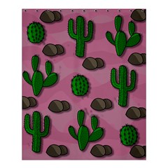 Cactuses 2 Shower Curtain 60  X 72  (medium)  by Valentinaart