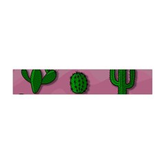 Cactuses 2 Flano Scarf (mini) by Valentinaart