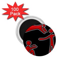 People 1.75  Magnets (100 pack) 