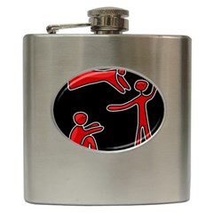 People Hip Flask (6 oz)