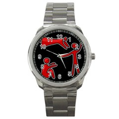 People Sport Metal Watch