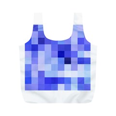 Pixie Blue Full Print Recycle Bags (m)  by designsbyamerianna