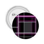 Simple magenta lines 2.25  Buttons Front