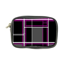 Simple Magenta Lines Coin Purse by Valentinaart