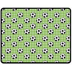 Green Ball Double Sided Fleece Blanket (Medium) 