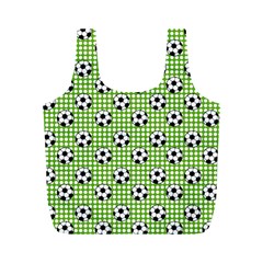 Green Ball Full Print Recycle Bags (M) 