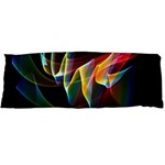 Northern Lights, Abstract Rainbow Aurora Body Pillow Case Dakimakura (Two Sides) Front